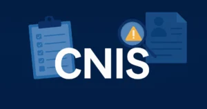 Ilustração com a sigla CNIS em destaque, representando o Cadastro Nacional de Informações Sociais e sua importância para os benefícios do INSS.